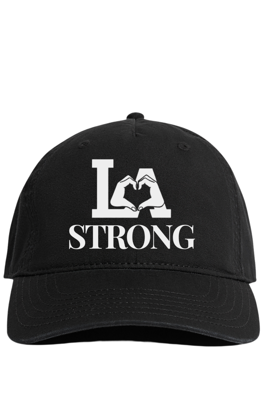 5 PANEL COTTON HAT - LA STRONG