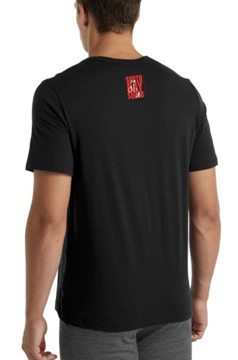 MTO - Camiseta unisex Dry Fit - Swim Bike Run Horizon - Negro - SBS