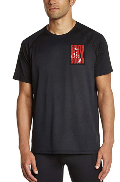 T-shirt Gator Tech - Ultra léger - South Bay Squad - Poitrine gauche