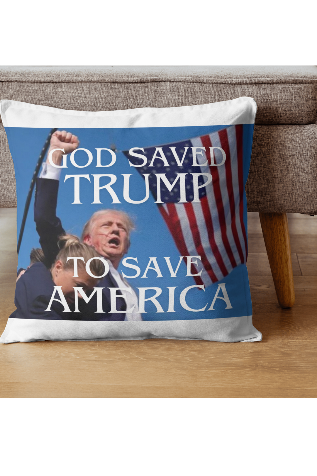 SAVE AMERICA - TRUMP HROW PILLOW