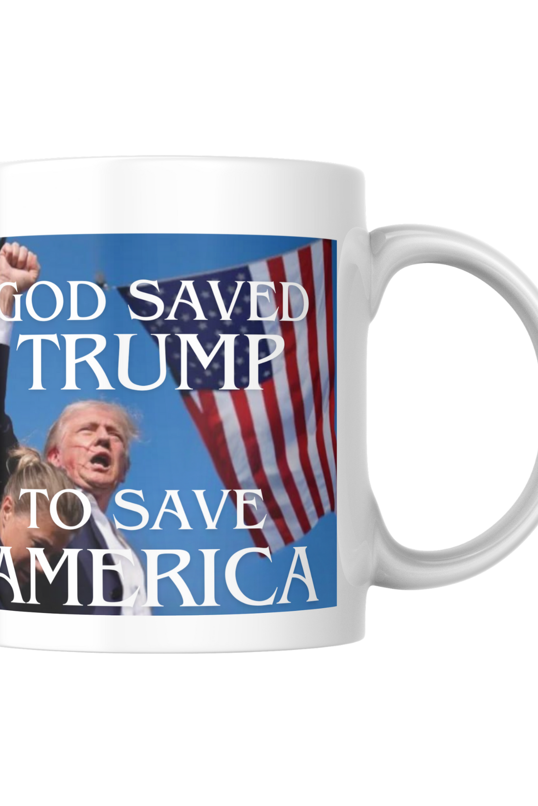 SAVE AMERICA TRUMP MUG